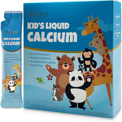 Ageless Liquid Calcium for Kids with Sea Bass Extract 25 ml (15 Count)